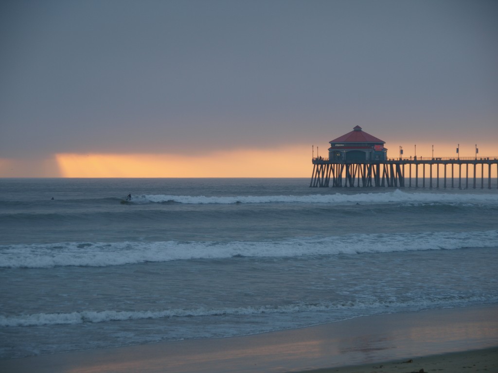 Sunset at Newport Beach 