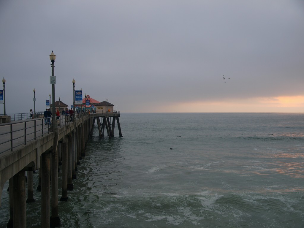 Sunset at Newport Beach 